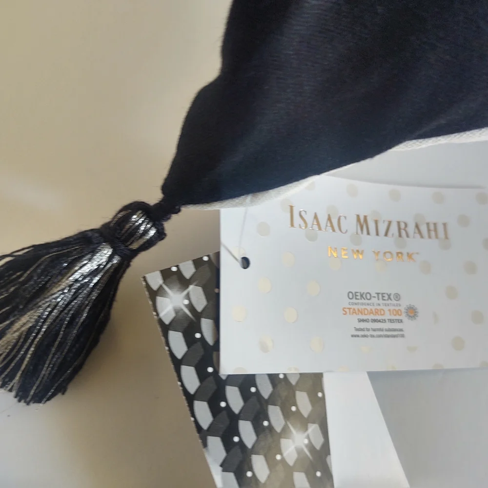 🎁Isaac Mizrahi Sequined Witch Is In/Out Reversible Pillow